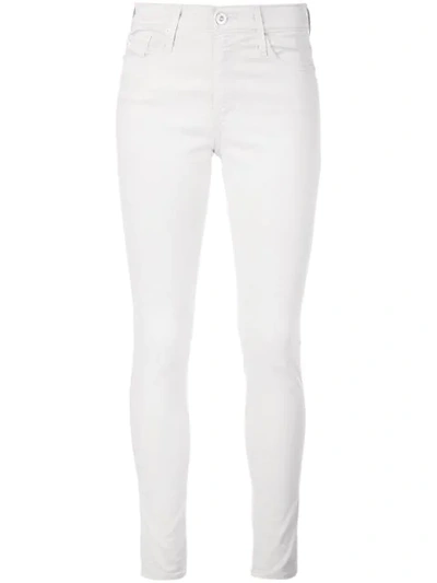 Shop Ag Farrah Jeans In Grey