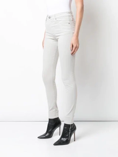 Shop Ag Farrah Jeans In Grey