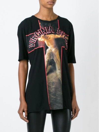 Givenchy 'virginia' T-shirt In Black