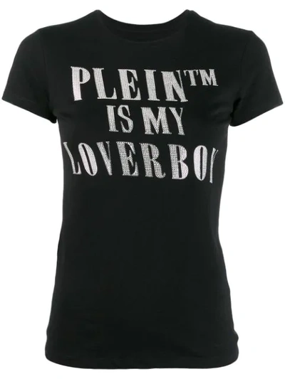 Shop Philipp Plein Pleintm T-shirt In Black