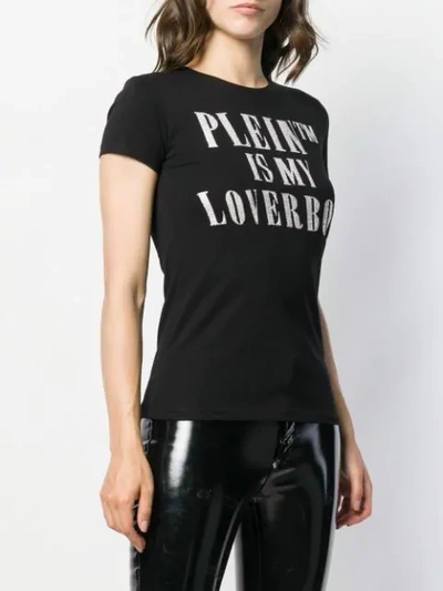 Shop Philipp Plein Pleintm T-shirt In Black