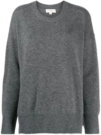 Shop Aeron Crew-neck Knit Sweater In Grey