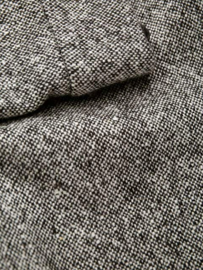 Shop Stella Mccartney Cropped Flannel Trousers In Grey