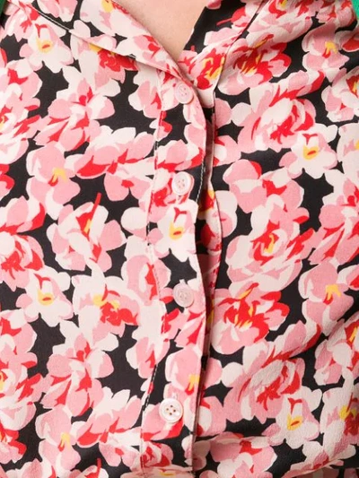 Shop Stella Mccartney Bluse Mit Blumenmuster In Pink