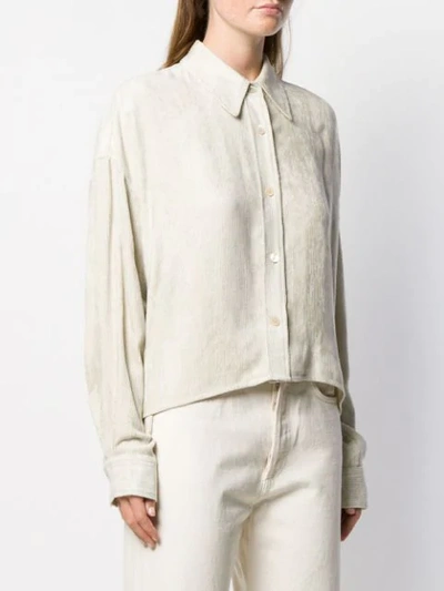 Shop Isabel Marant Cord Boxy In White