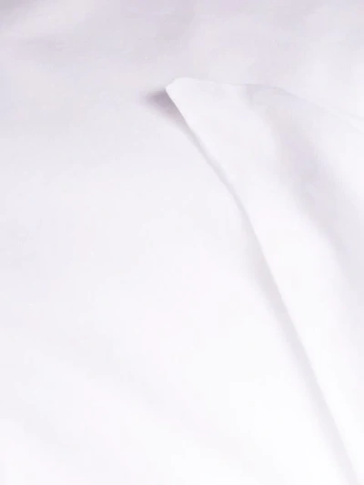 Shop Ben Taverniti Unravel Project Asymmetric Detail T-shirt In White