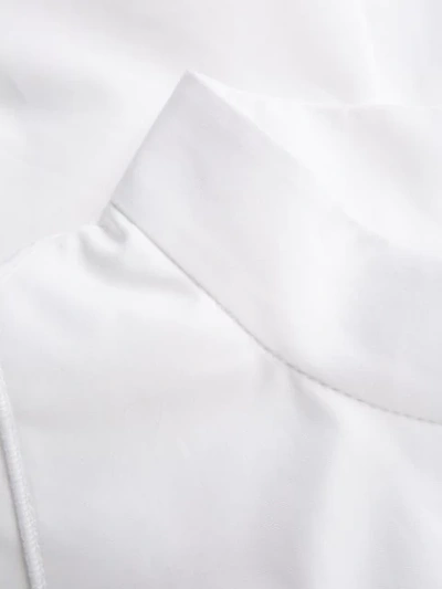 Shop Maison Rabih Kayrouz High-neck Blouse In White