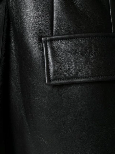 Shop Blancha Contrast-panel Jacket In Black