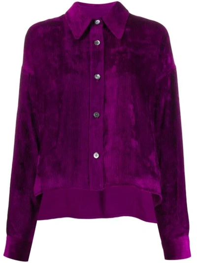 Shop Isabel Marant Button Front Shirt In Pink