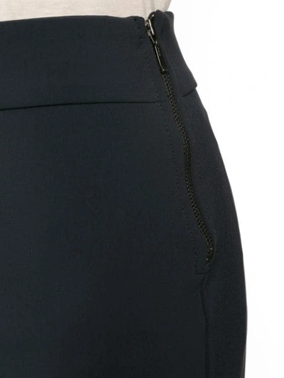 Shop Gloria Coelho Straight Trousers In Black