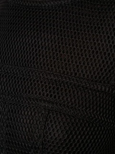 Pre-owned Chanel Mesh Short Dress In Black