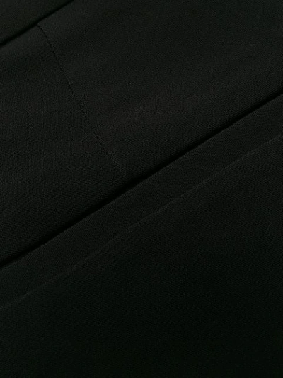 Shop Michael Michael Kors Slim Fit Tailored Trousers In Black