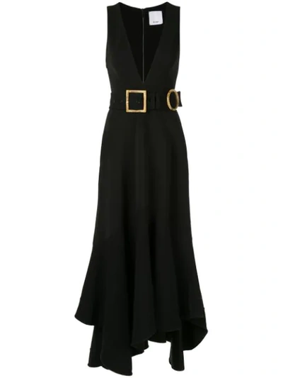 Shop Acler Normandie Dress In Black