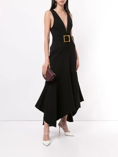 Shop Acler Normandie Dress In Black