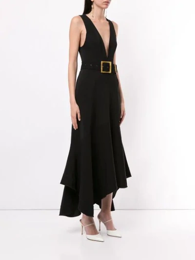 Shop Acler Normandie Dress In Black