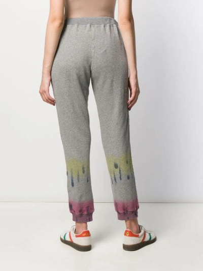 Shop Fine Edge Drawstring Track Trousers In Grey