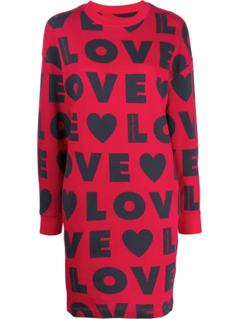 love moschino sweater dress