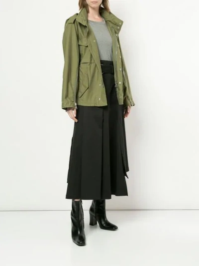 Shop 3.1 Phillip Lim / フィリップ リム Zippered Field Jacket In Green
