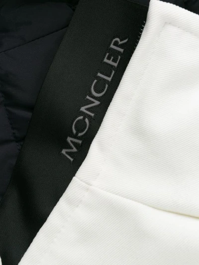 Shop Moncler Hooded Padded Jacket In White