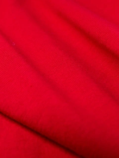 VALENTINO LOGO印花T恤 - 红色