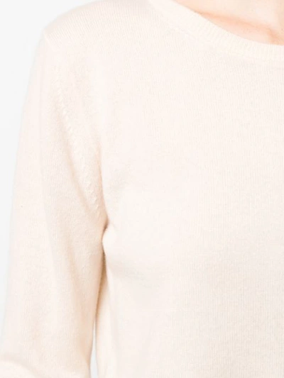 Shop Aspesi Fine Knit Jumper In Neutrals