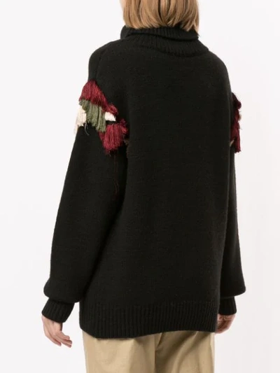 Shop Muller Of Yoshiokubo Wool Knitted Jumper In Black