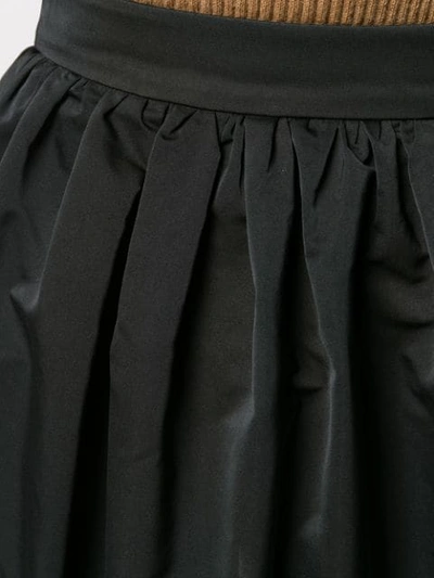 Shop Rochas Full Midi Skirt In Black