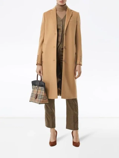 Burberry Double-breasted Wool Tailored Coat - Farfetch