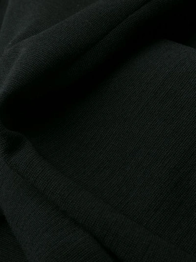 Pre-owned Comme Des Garçons 1989 High Rise Cropped Trousers In Black