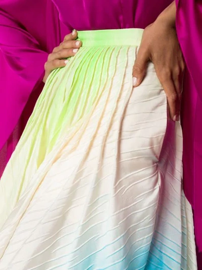 Shop Roksanda Ambra Printed Midi Skirt - Green