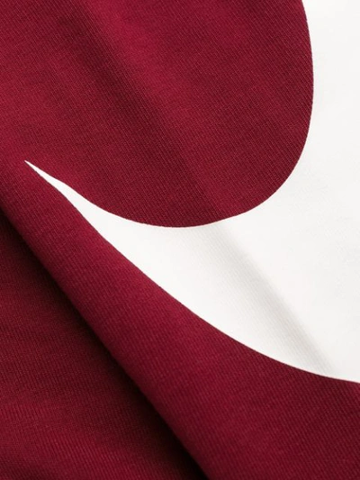 Shop Nike Leg-a-see Logo Print Leggings In Red