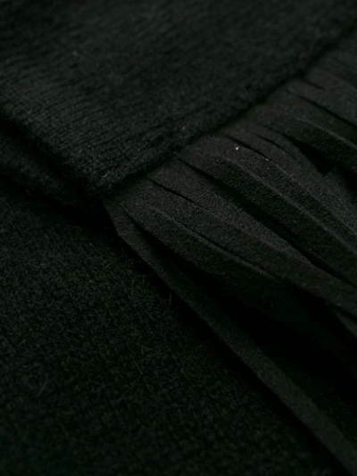 Shop Allude Pullover Mit V-ausschnitt In Black