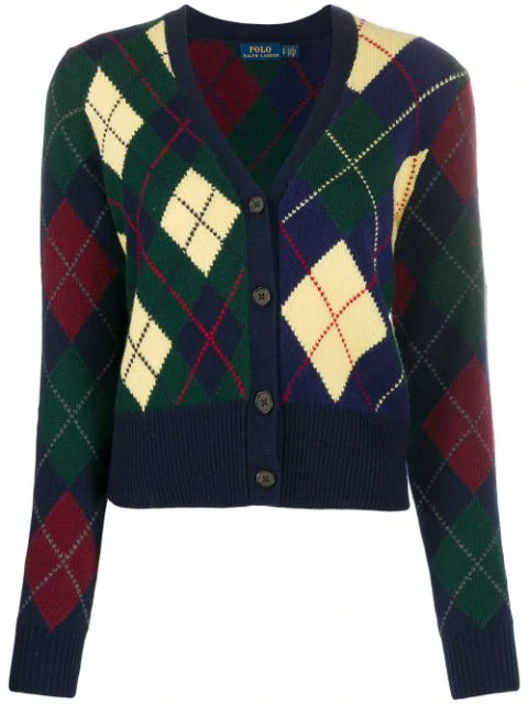 ralph lauren argyle sweater dress