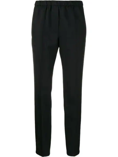 Shop Christian Wijnants Slim-fit Trousers In Black
