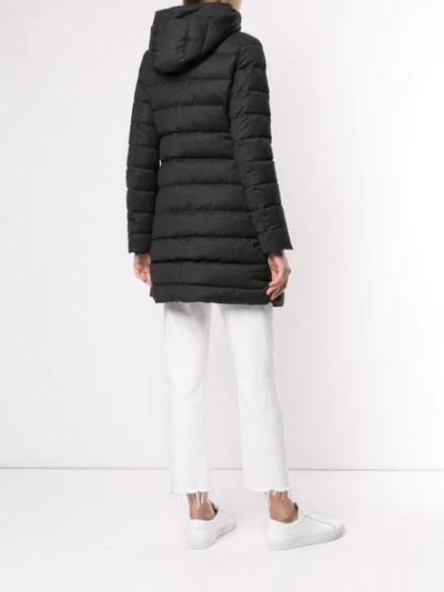 Shop Tatras Hooded Puffer Jacket In Grey