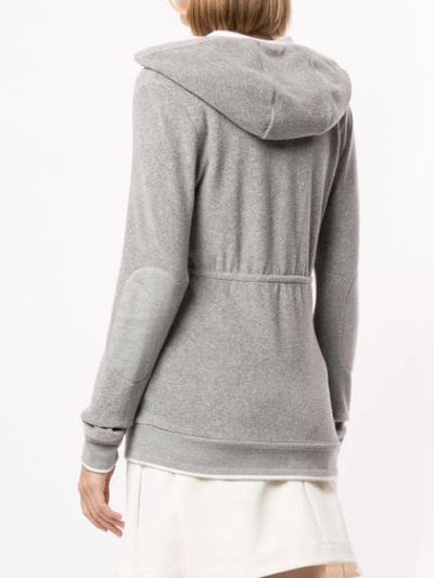 Pre-owned Chanel Interlocking Cc Sports Line Hoodie In Grey