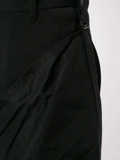 Shop Yohji Yamamoto B/ny Cover Pants In Black