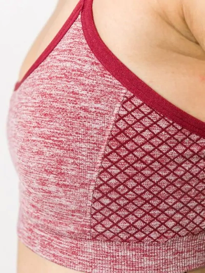 Shop Victoria Beckham Sports Bra Top In Red