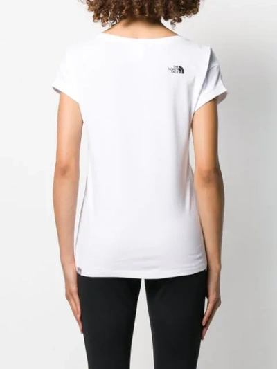 Shop The North Face Short Sleeved Cotton T-shirt In White