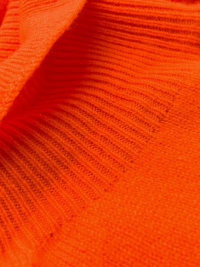 Shop Ymc You Must Create Relaxed-fit Knit Jumper In Orange