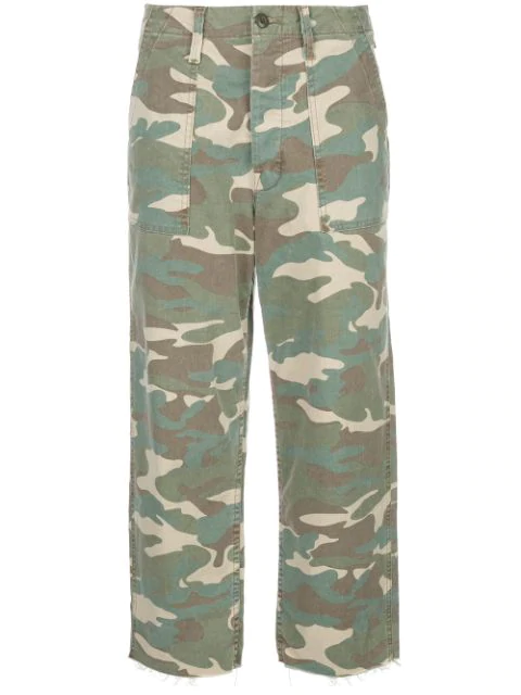 mother camouflage jeans