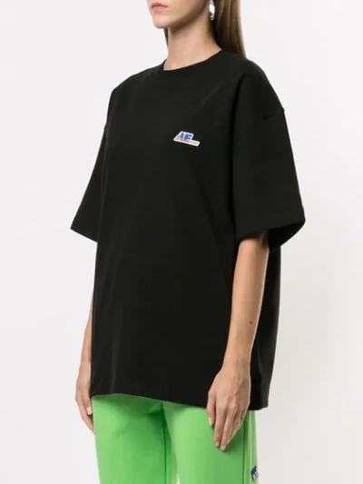 Shop Ader Error Oversized Fit T-shirt In Black