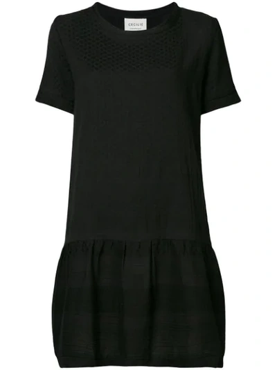 Shop Cecilie Copenhagen Flared T In Black