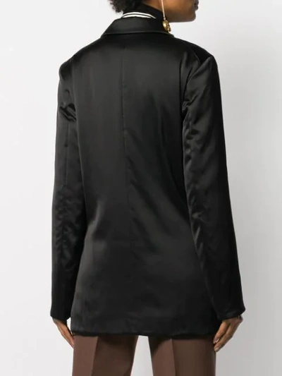 Shop Jil Sander Pockets Shirt Jacket In Black