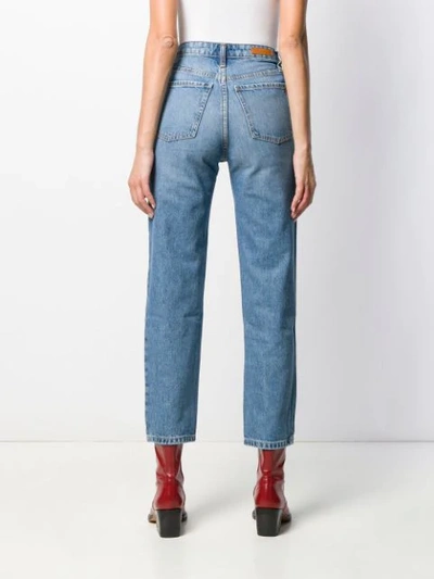 Shop Tommy Hilfiger High-waist Jeans In Blue