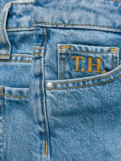 Shop Tommy Hilfiger High-waist Jeans In Blue