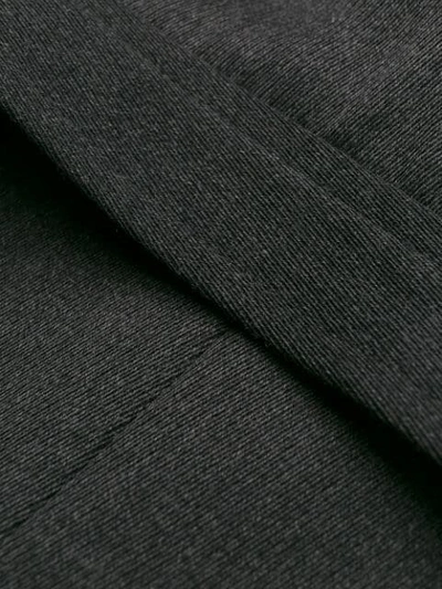 Pre-owned Saint Laurent 1980's Straight Skirt In Grey