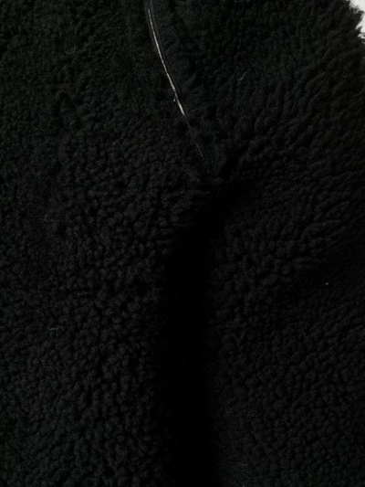 Shop Rick Owens Contrast Padded Jacket In Black