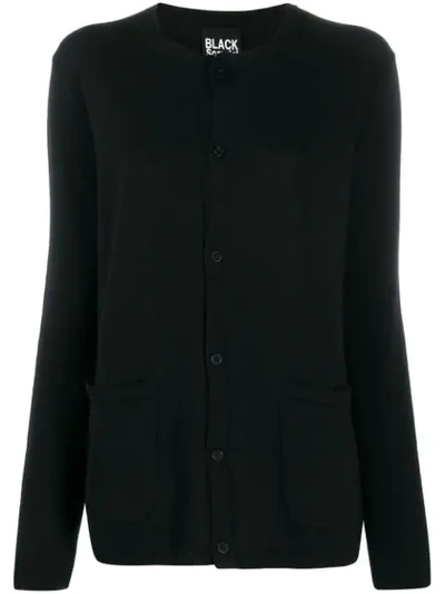 Shop Yohji Yamamoto Asakura Wool Cardigan In Black