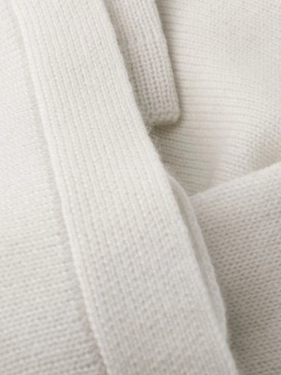 Shop Theory Open Front Cashmere Cardigan In Neutrals